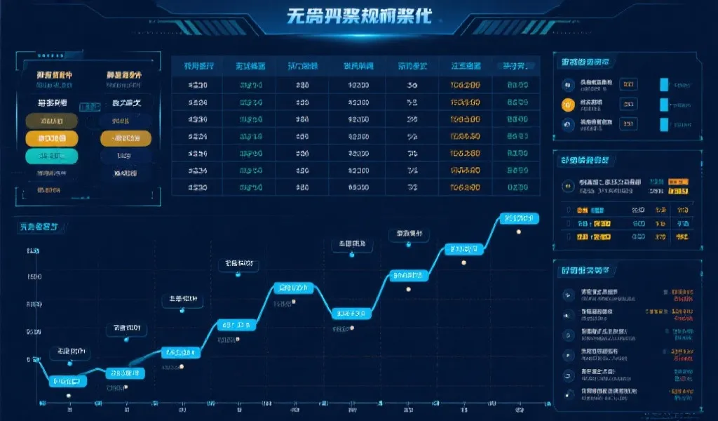 数据表格和时间轴界面示意
